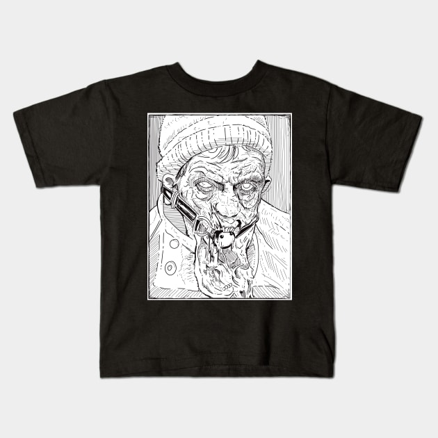 Slave to lust Kids T-Shirt by MEWETT